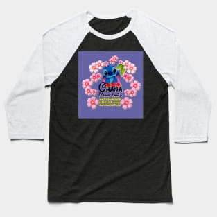 Ohana means family | Stitch | Very Peri Baseball T-Shirt